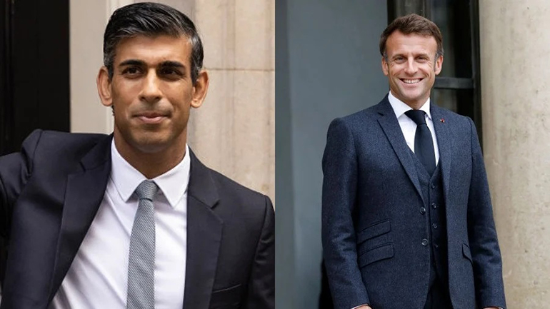 Πρώτη συνάντηση Μακρόν – Σούνακ τη Δευτέρα στην COP27